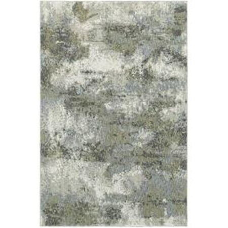 Oriental Weavers 2 x 12 ft. 6 in. Evolution Area Rug, Blue and Green E8039E076365ST